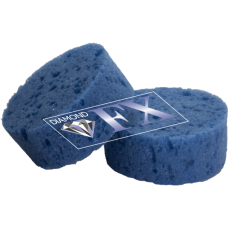 Diamond FX Kék arc- és testfestő szivacs (közepesen puha) – Blue face- and body painting sponge (medium soft) SPB 10 db